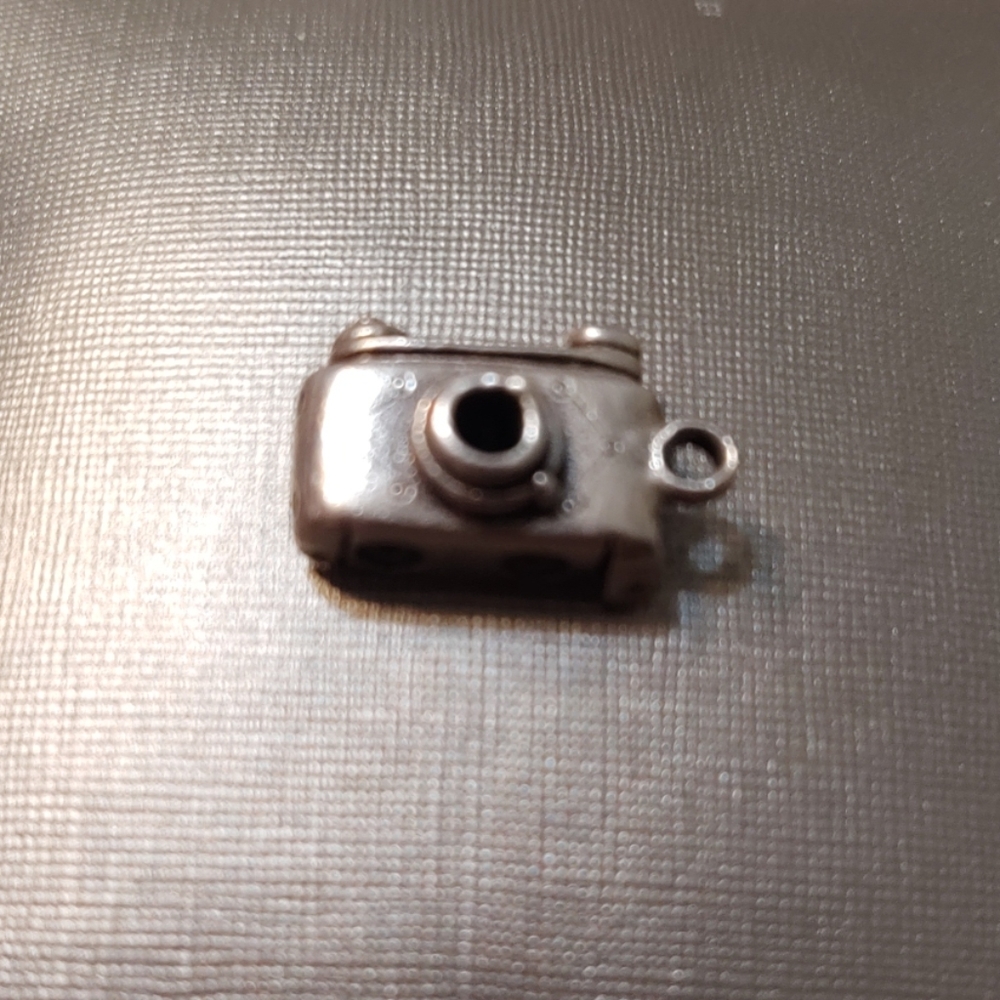 Vintage Sterling Silver Camera